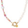 Label Kiki gold plated ketting Zaya