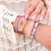 thumbnail: Label Kiki gold plated armband Colorful Shiny