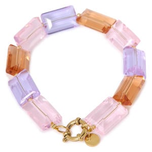 gold plated armband Colorful Shiny