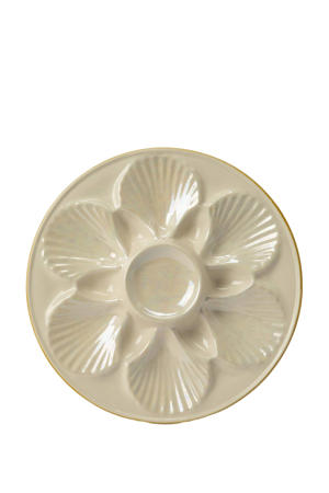 Witte oesters presenteerschaal (25 cm)