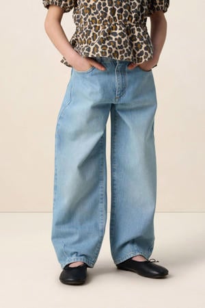 barrel high waist barrel jeans light blue denim