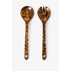 slabestek met leopard print (28,5 cm x 6,5 cm)