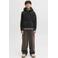 JACK & JONES JUNIOR teddy hoodie zwart