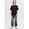 JACK & JONES JUNIOR relaxed high waist loose fit jeans medium blue denim