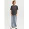 JACK & JONES JUNIOR high waist baggy jeans medium blue denim