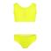 No Way Monday crop bikini geel