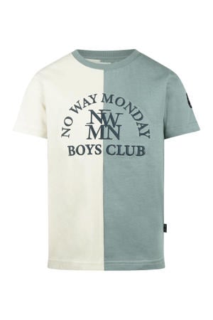 T-shirt grijsblauw