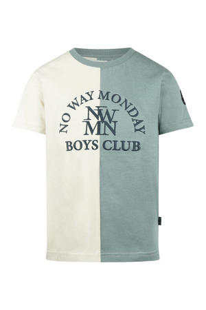 T-shirt grijsblauw