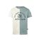 No Way Monday T-shirt grijsblauw