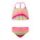 No Way Monday crop bikini roze/oranje/blauw
