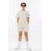No Way Monday T-shirt + sweatshort beige
