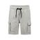 No Way Monday regular sweatshort grijs
