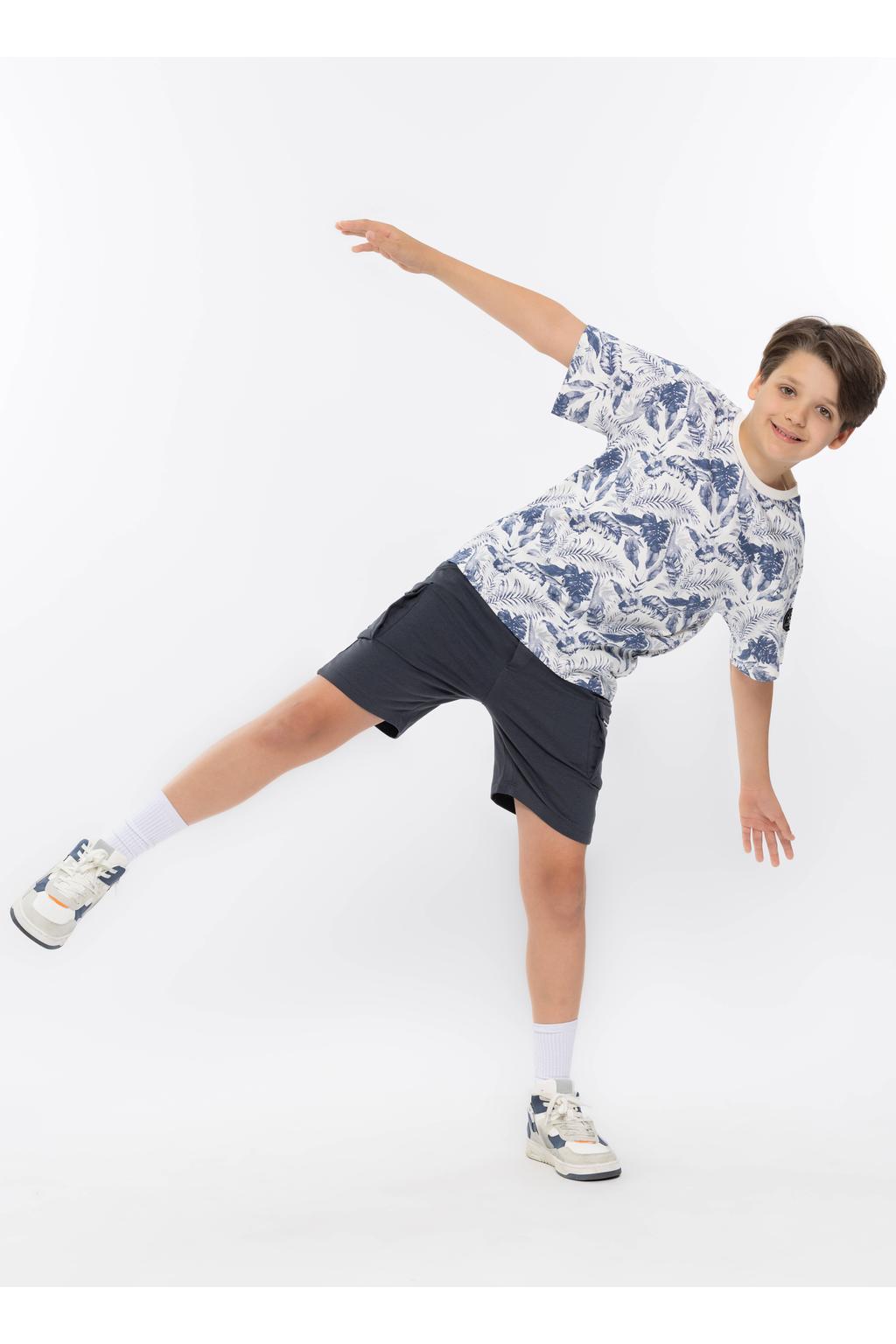 No Way Monday regular sweatshort antraciet