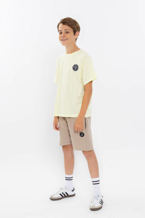 loose casual short lichtbruin