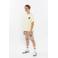 No Way Monday loose casual short lichtbruin