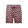 No Way Monday zwemshort geruit zalm/zwart