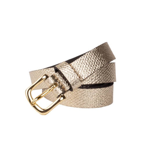 Legend leren riem goudkleurig afbeelding