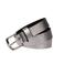 Legend leren riem zilverkleurig
