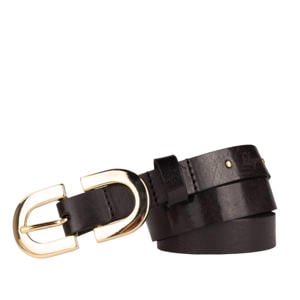 leren riem zwart