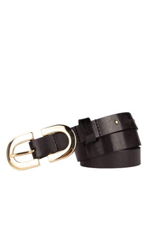 leren riem zwart