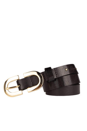 leren riem zwart