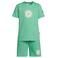 No Way Monday T-shirt + sweatshort groen