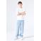 Garcia T-shirt met backprint ecru