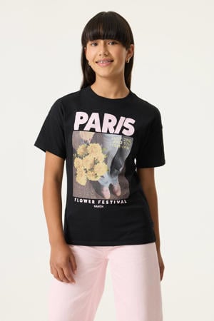 T-shirt zwart