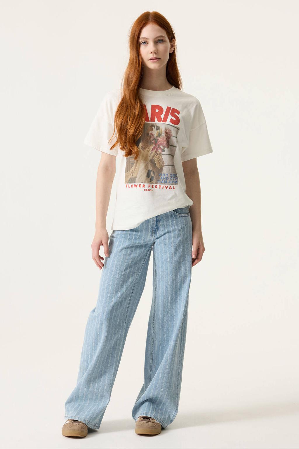 Garcia T-shirt ecru