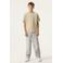 Garcia T-shirt met backprint beige