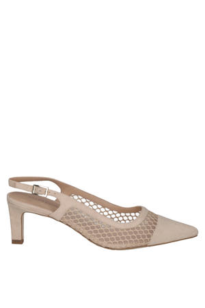 slingback pumps beige