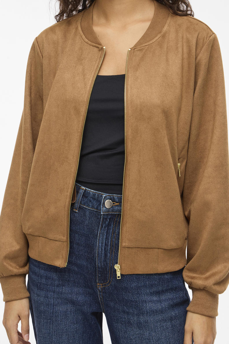 TQ-Amsterdam blazer Leonie van travelstof bruin