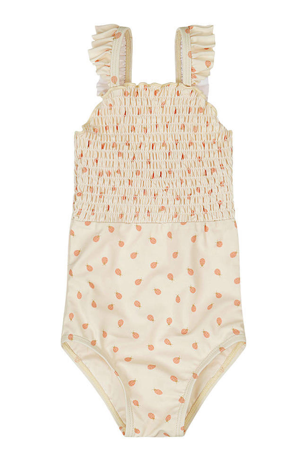 Dirkje badpak all over print ecru