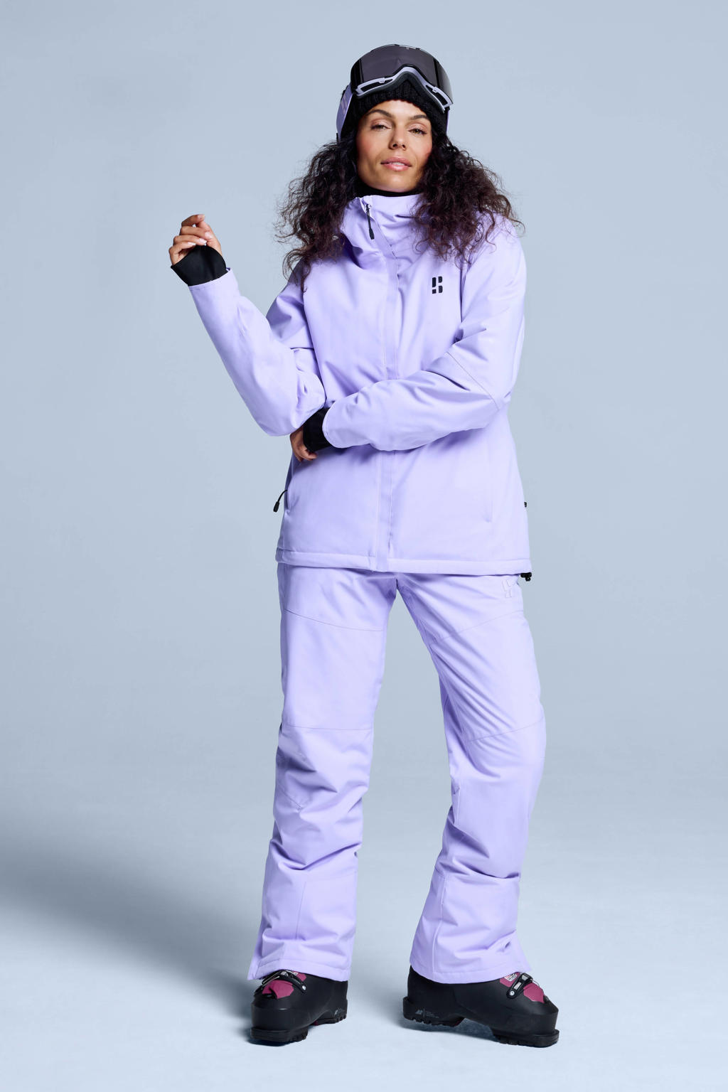 Lilakleurige dames Poederbaas skibroek Arctic van polyester