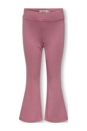 flared casual broek roze