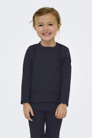 longsleeve donkerblauw