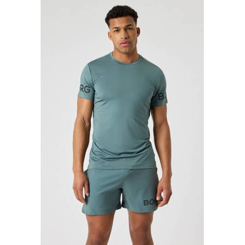 Björn Borg sportshirt BORG olijfgroen afbeelding