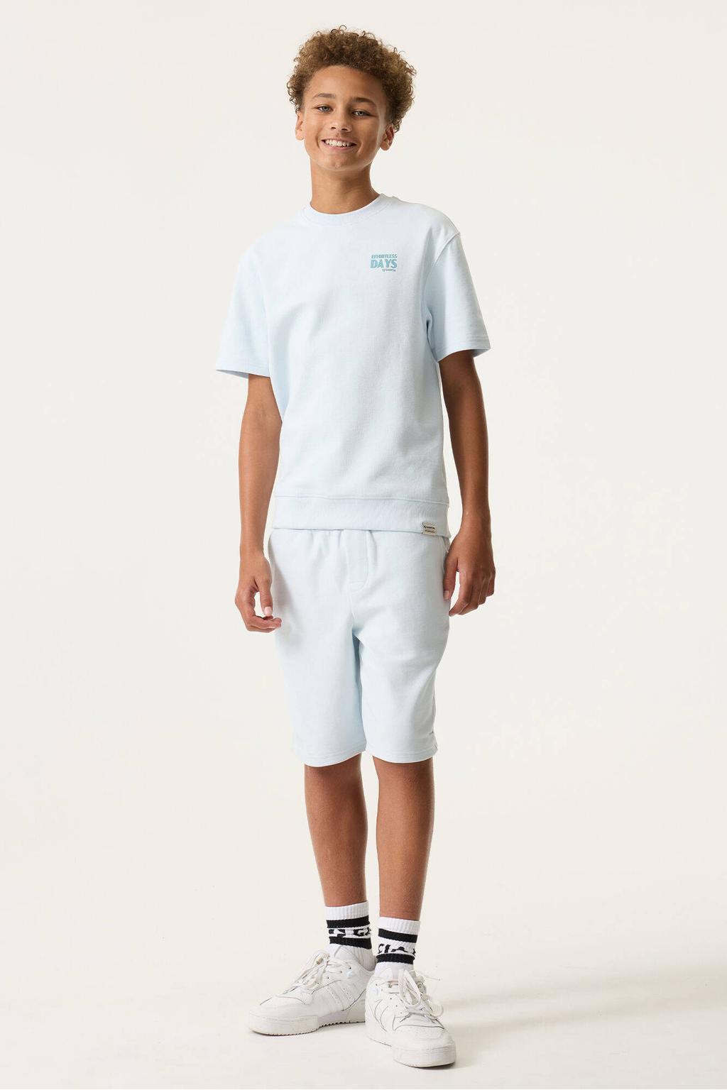 Garcia T-shirt lichtblauw