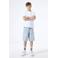 Garcia baggy regular waist short light blue denim