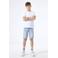 Garcia slim regular waist short light blue denim