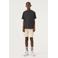 Garcia T-shirt met backprint antraciet