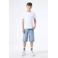 Garcia baggy regular waist short medium blue denim