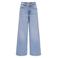 KIDS ONLY GIRL high waist wide leg jeans light blue denim
