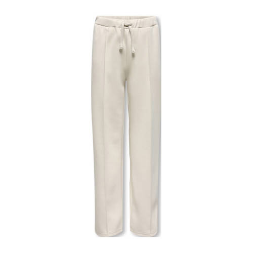 KIDS ONLY GIRL wide leg casual broek beige afbeelding