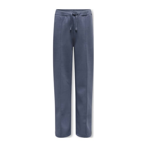 KIDS ONLY GIRL wide leg casual broek grijsblauw afbeelding