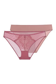 thumbnail: Dorina slips (set van 2) - roze/oudroze