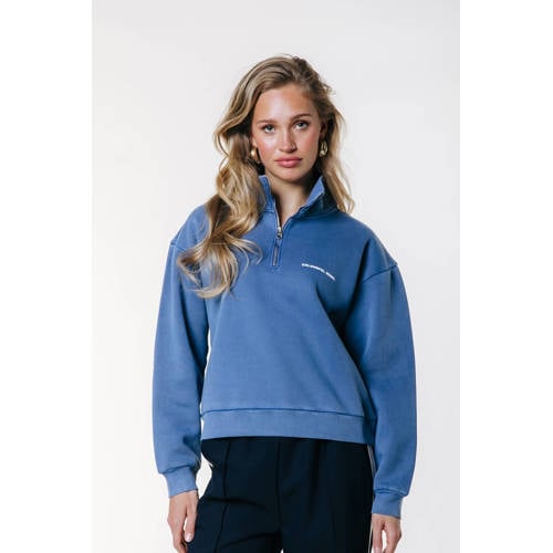 Colourful Rebel pullover blauw afbeelding