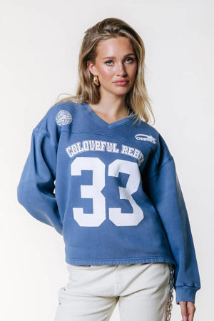 pullover blauw