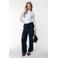 Colourful Rebel wide leg regular waist broek blauw