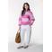 Colourful Rebel gestreepte sweater roze
